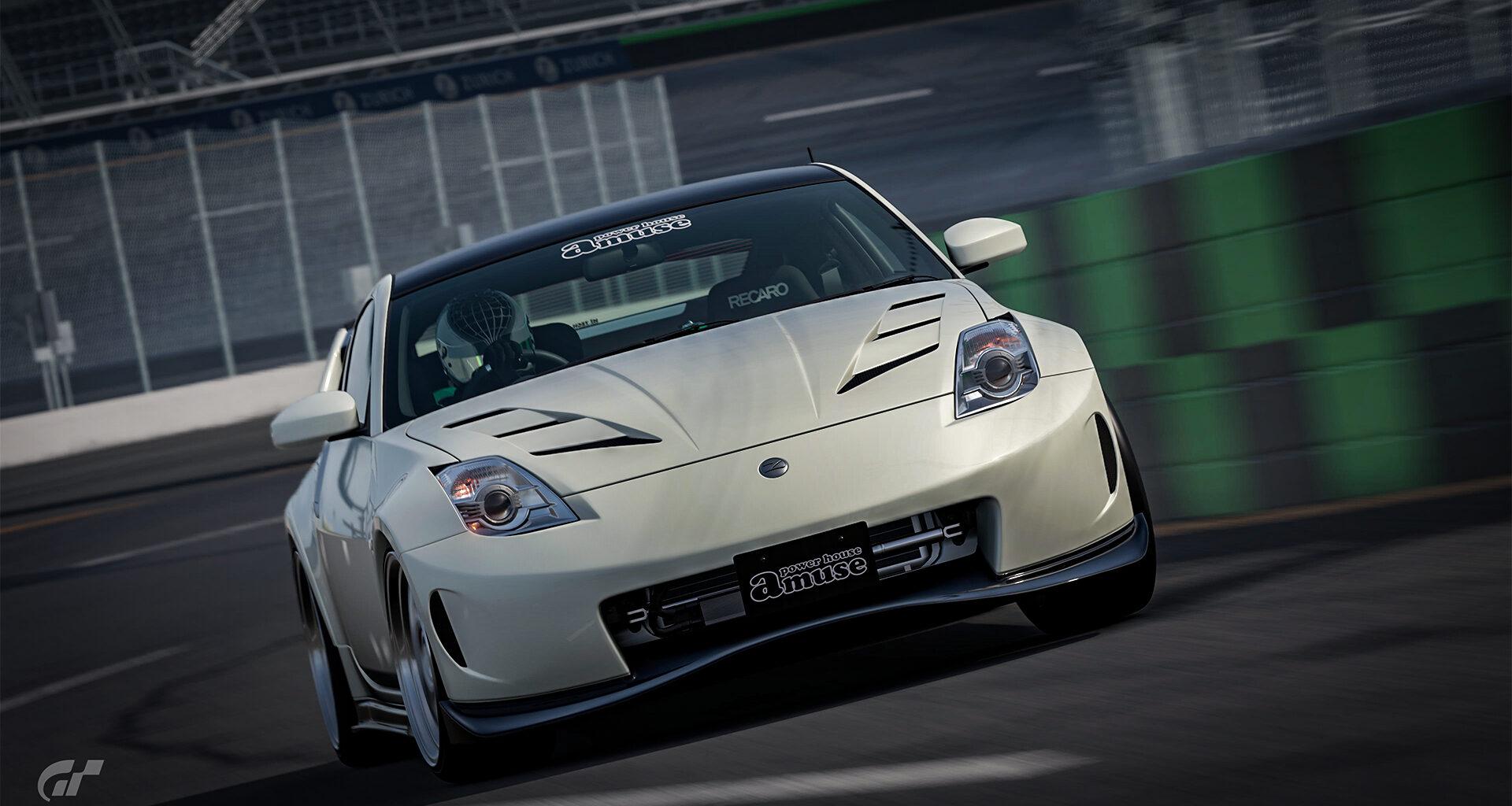 Amuse NISMO 380rs Super Leggera, Broad Bean Raceway Reverse, Gran Turismo 7