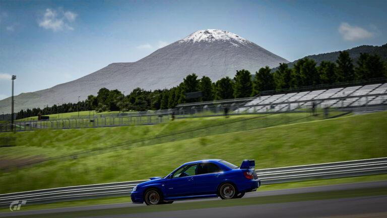 Gran Turismo 7, Fuji International Speedway. Subaru Impreza Sedan WRX STi '04