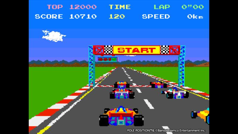 Pole Position finally comes to the Switch through Arcade Archives