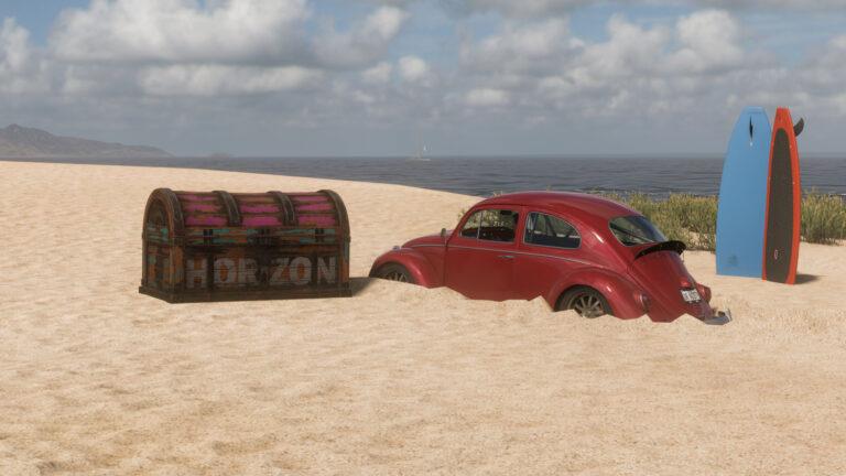 Forza Horizon 5 Sting like a Beetle Treasure Chest Location