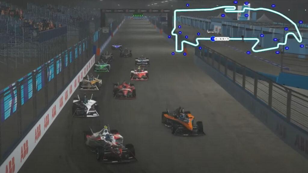 Formula E Accelerate 2023 - London Main Race start