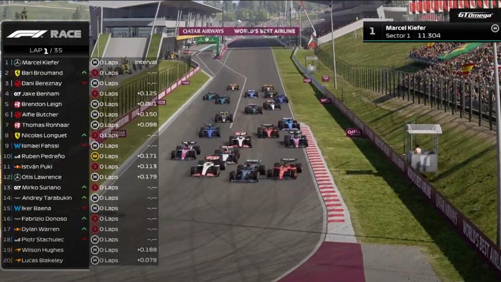Race start PSGL Season 34 2023 Hungary