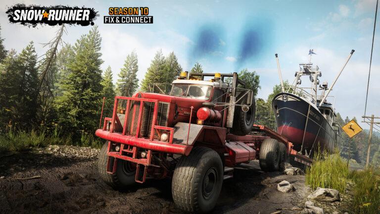 SnowRunner Season 10: Fix & Connect available as of 18th July