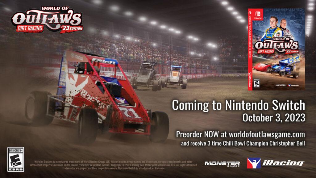 World of Outlaws: Dirt Racing Switch release date, 2023 DLC revealed