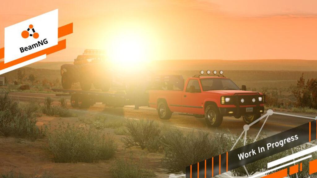 Haul mass: BeamNG.drive teases new trailer and car updates 
