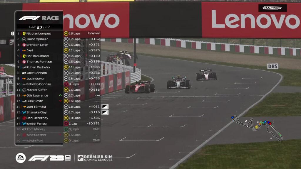 PSGL S34, Suzuka, F1 23