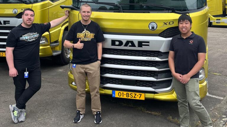Euro Truck Simulator 2, DAF, SCS on the Road