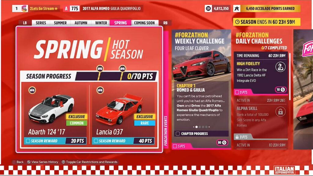 Forza Horizon 5 'Italian Automotive' update brings 23 cars