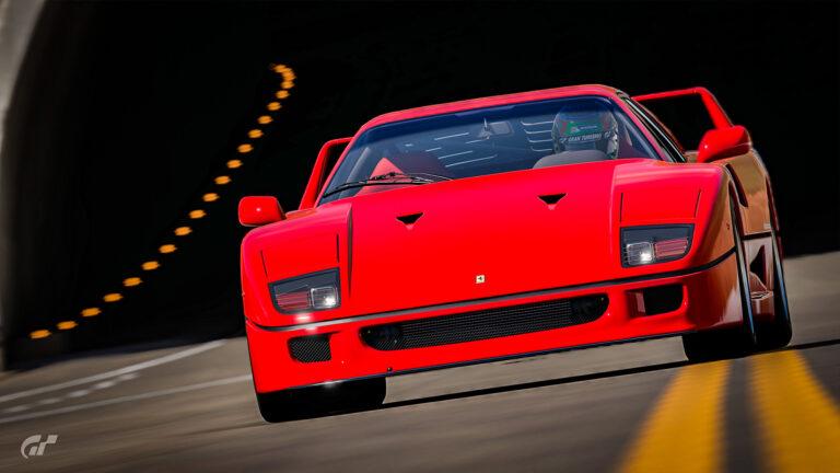 Gran Turismo 7, Ferrari F40, Grand Valley