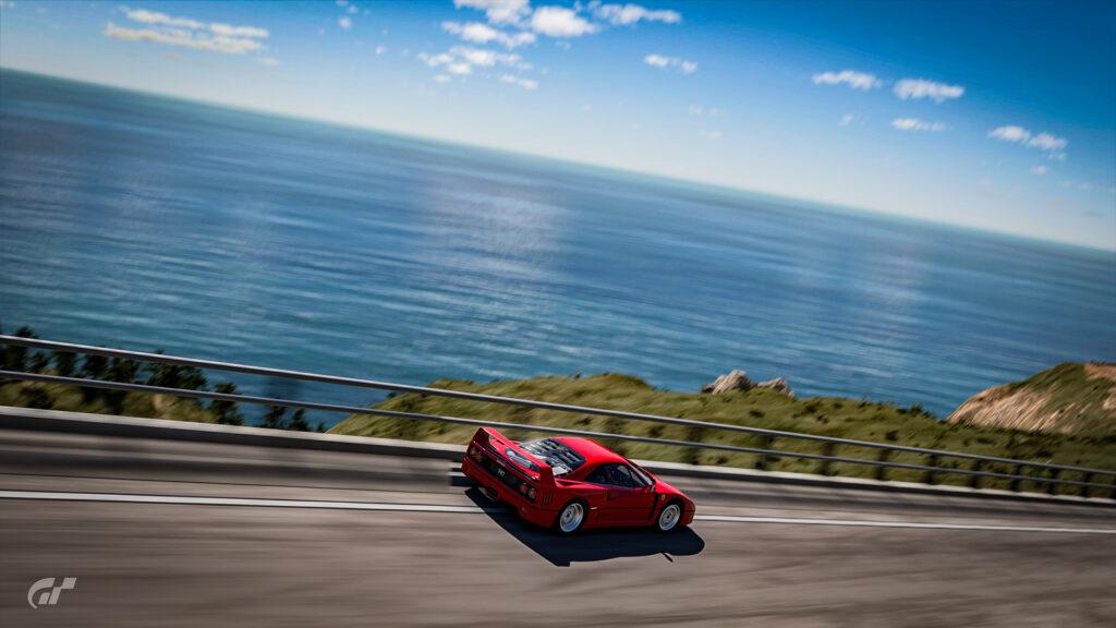 Gran Turismo 7, Ferrari F40, Grand Valley