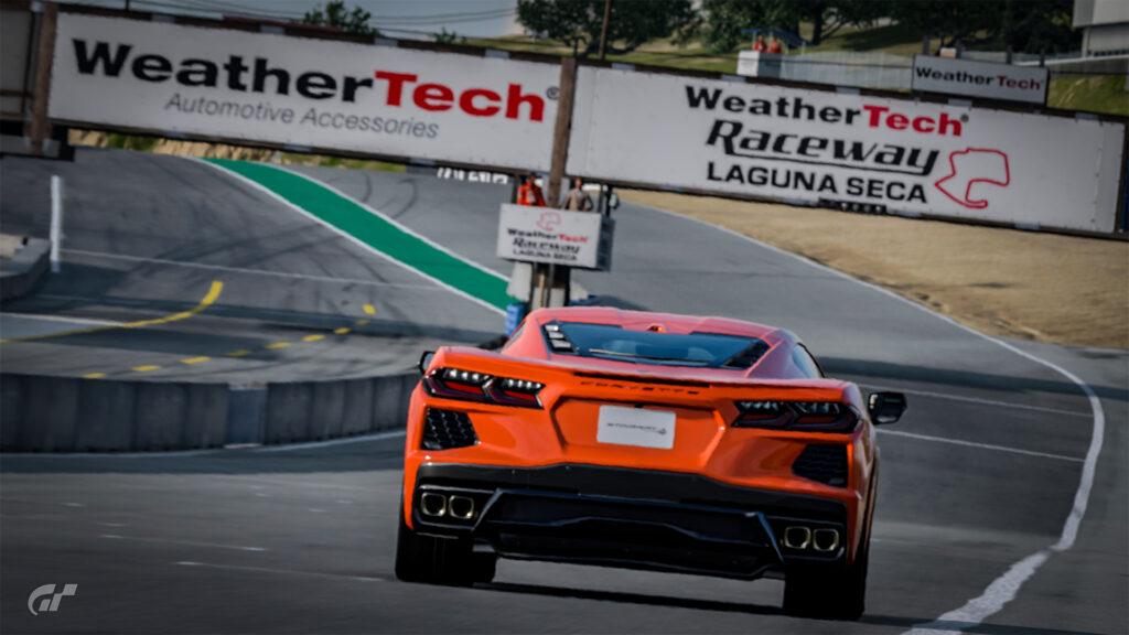 Gran Turismo 7, Laguna Seca, Chevrolet Corvette C8