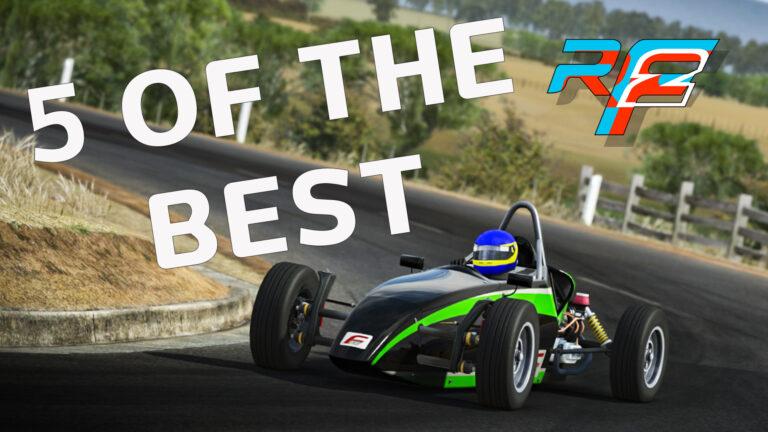 Five of the best car and track combinations in rFactor 2 - part one