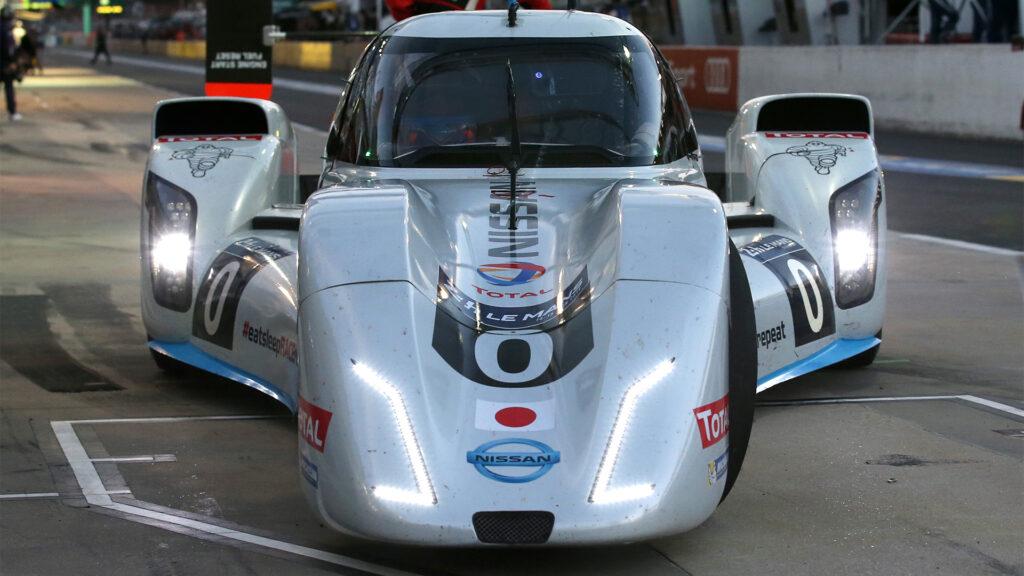 Le Mans 24 Hours: Lucas Ordonez (ESP) / Wolfgang Reip (BEL) / Satoshi Motoyama (JPN) Nissan Motorsports Global Nissan ZEOD RC. Le Mans 24 Hours, Le Mans, France, 12-14 June 2014.