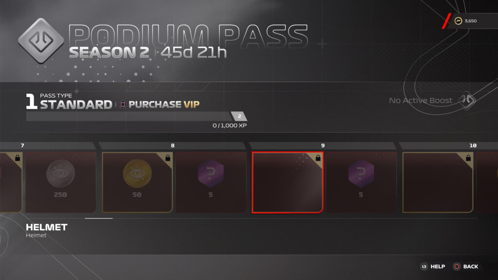 F1 23 Podium Pass Season 2 Level 9 Helmet