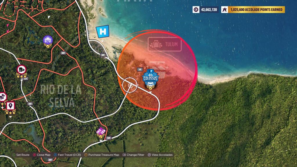 Forza Horizon 5 The Grand Tour Orange Circle Location