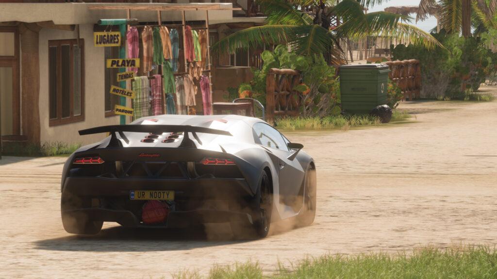 Forza Horizon 5 Lamborghini Sesto Elemento Beach Party