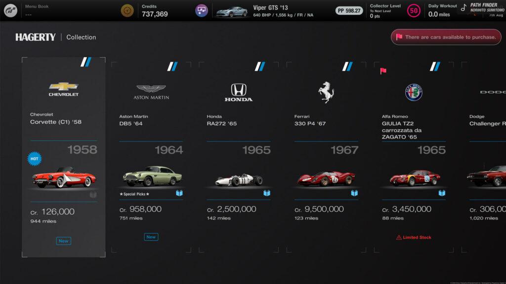 Atualização 1.36 de Gran Turismo 7 chega no dia 7 de agosto com quatro  carros - Drops de Jogos