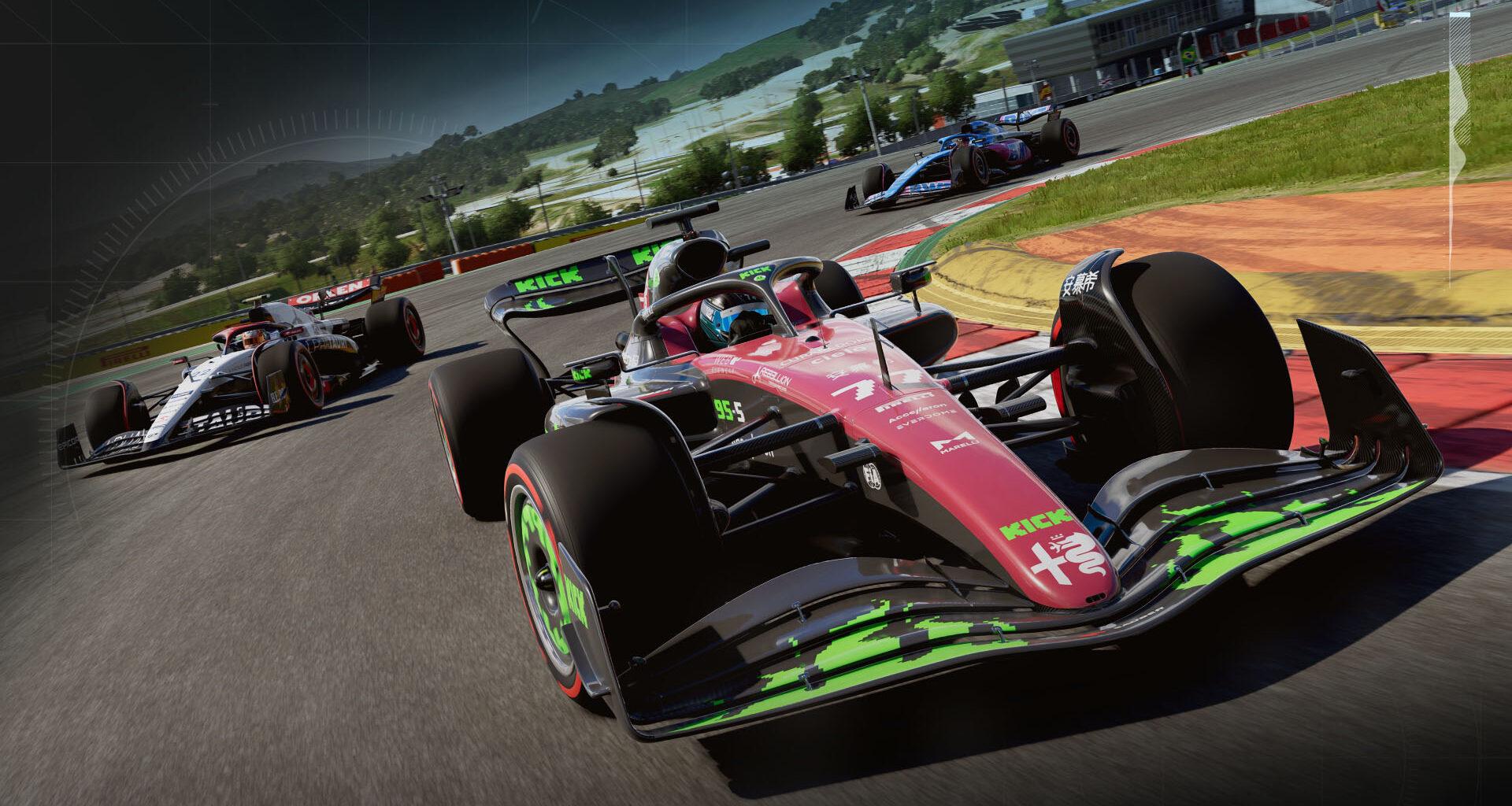 How to unlock the Alfa Romeo KICK Streaming livery in F1 23