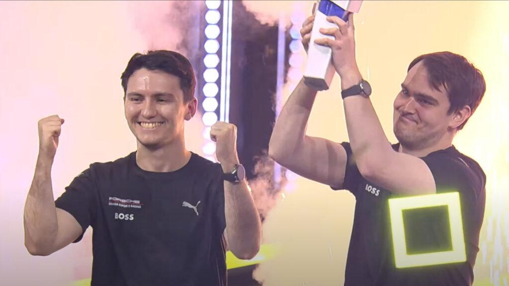 Joshua Rogers and Dayne Warren win Gamers8, Porsche Coand sim racing esports