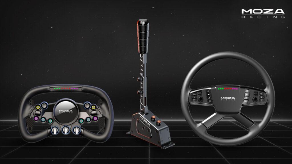 Moza working on dedicated truck sim wheel, new GT wheel and sequential shifter