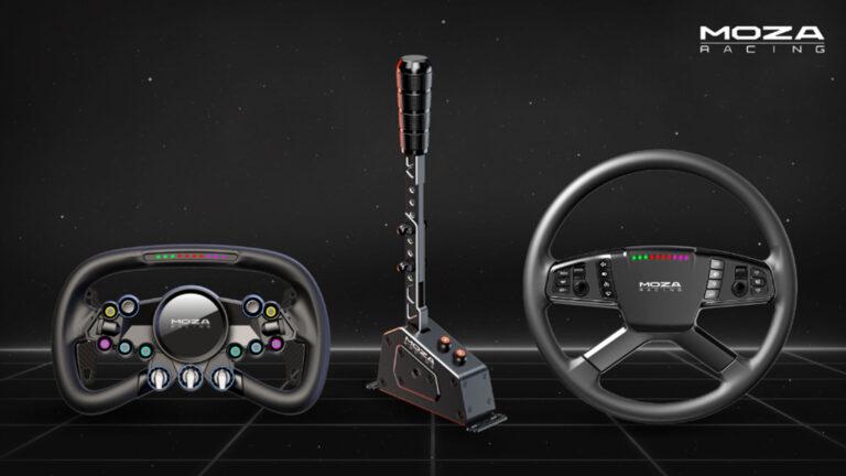 Moza working on dedicated truck sim wheel, new GT wheel and sequential shifter