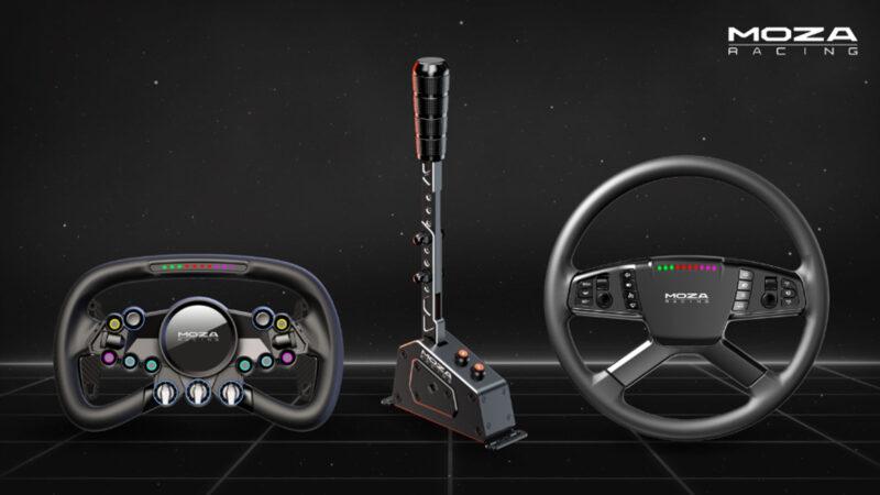 Moza working on dedicated truck sim wheel, new GT wheel and sequential shifter