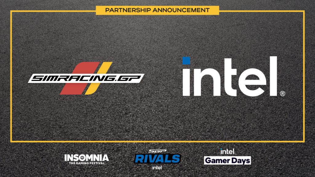 SimracingGP partners with Intel 2023