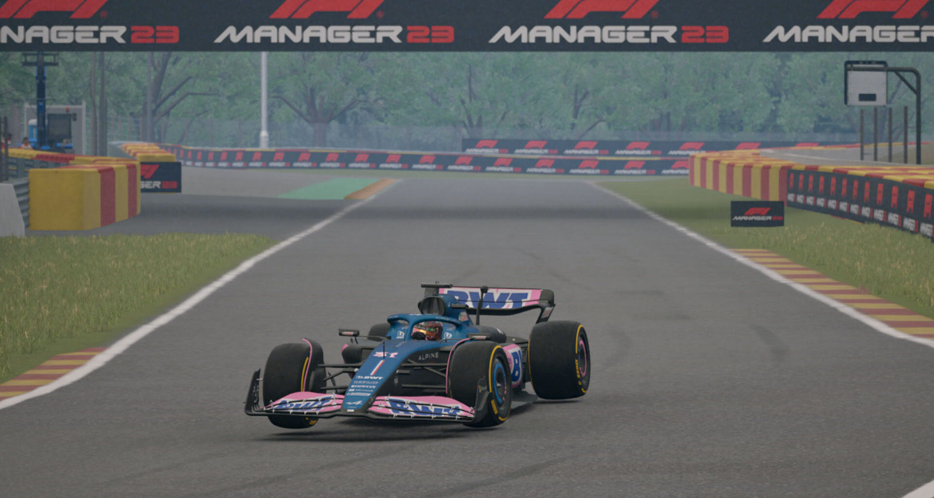 Spa Race Replay Moment now playable within F1 Manager 2023