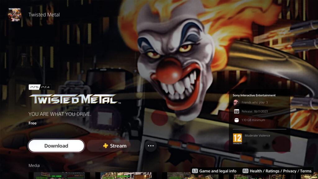 Twisted Metal on PS5 PS4 — price history, screenshots, discounts • USA