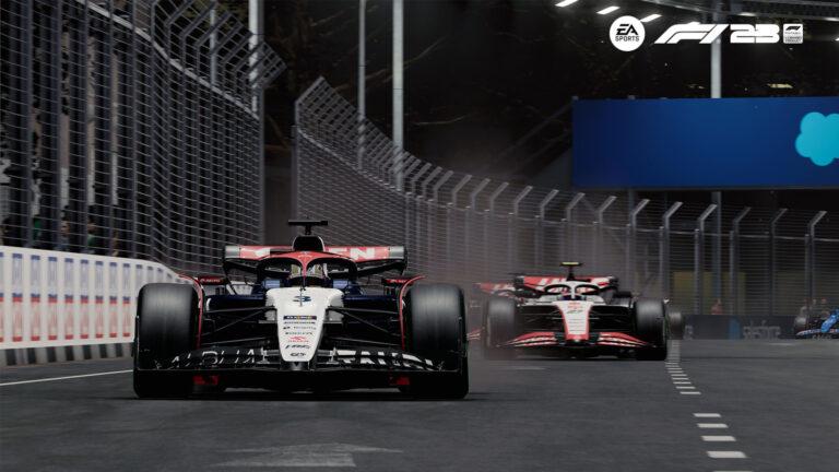 Updated Singapore track and Ricciardo now in F1 23