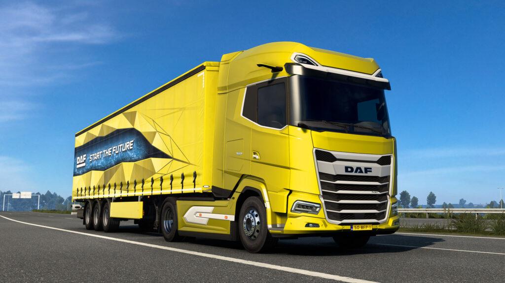 Euro Truck Simulator 2, DAF, SCS on the Road