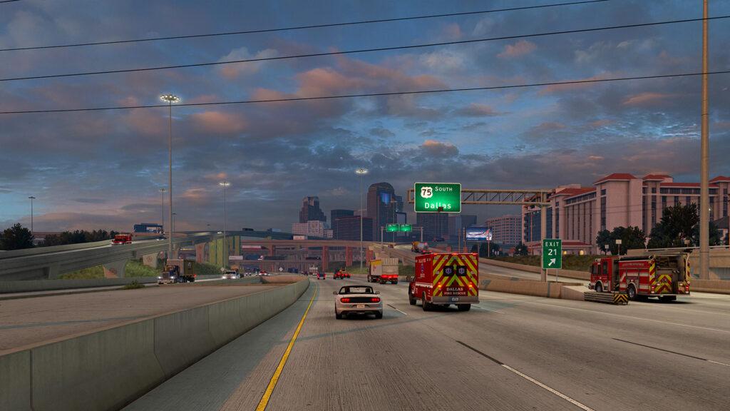 American Truck Simulator adds Texas DLC alongside 1.48 update