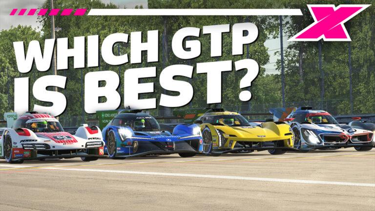 WATCH: testing all of iRacing's GTP cars