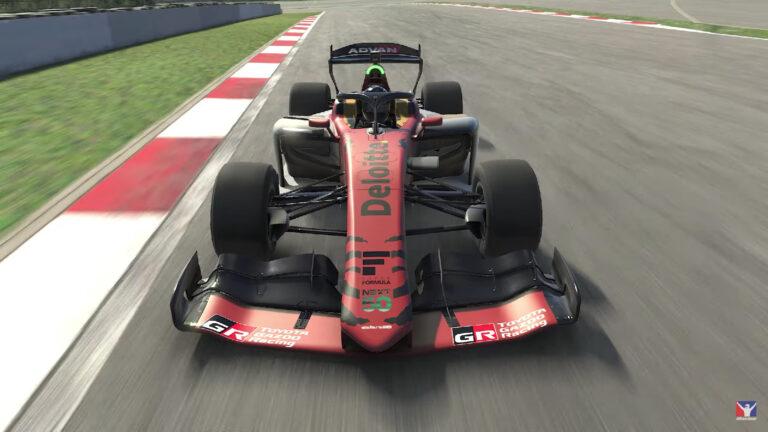 Toyota, Super Formula SF23, Dallara, iRacing, Season 4 Build
