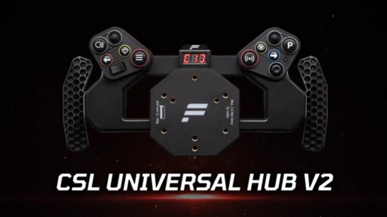 Fanatec's new CSL Universal Hub V2 offers increased rigidity