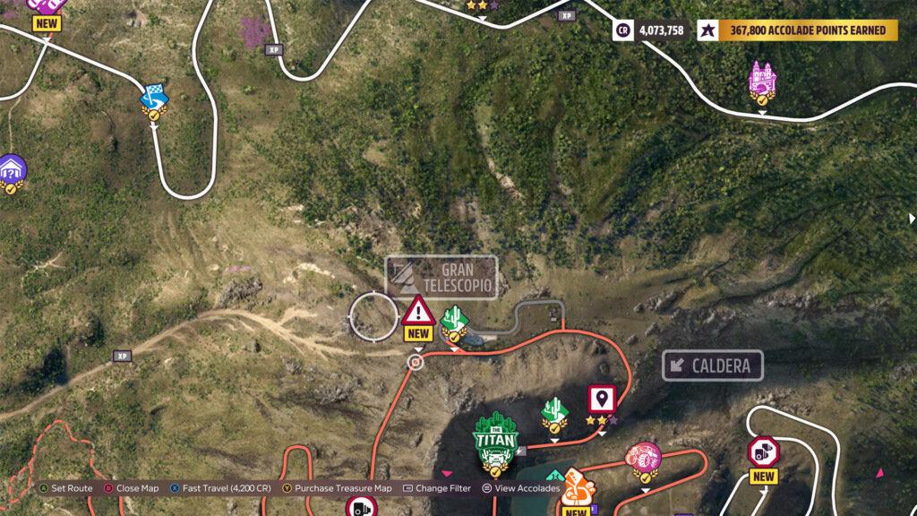 Horizon 1 Festival Site location Forza Horizon 5