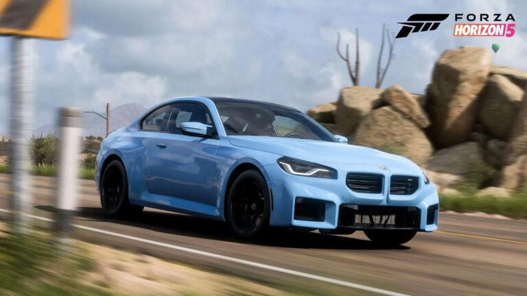 Forza Horizon 5's Horizon Creatives playlist includes five new BMWs, two Rivians