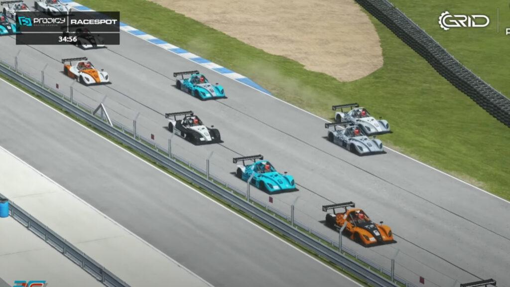 Prodigy Racing League rFactor 2 Tournament 5 2023 - race start