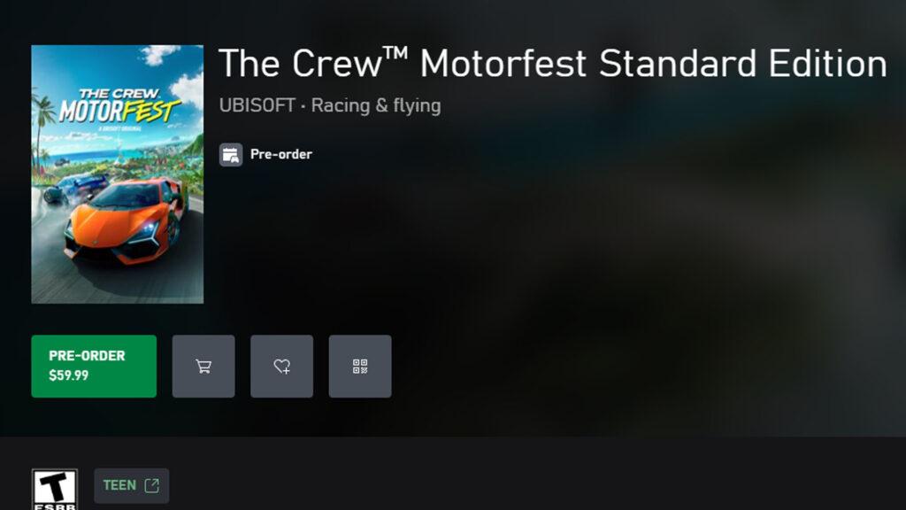 The Crew Price on Xbox