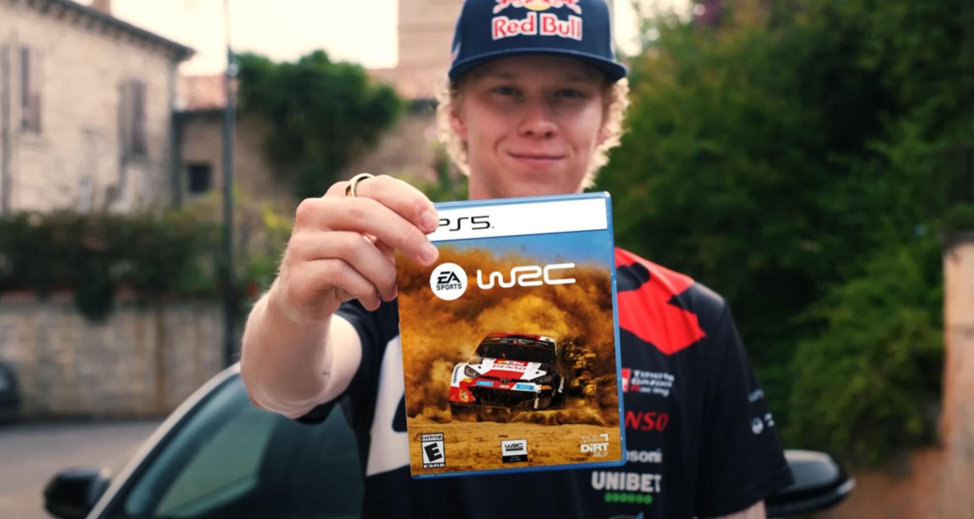 This is EA SPORTS WRC's cover