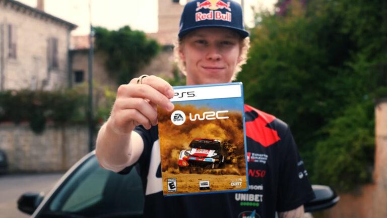 This is EA SPORTS WRC's cover
