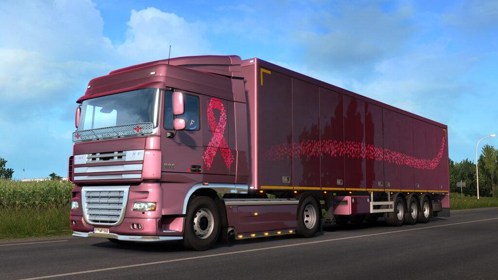 American Truck Simulator, Euro Truck Simulator 2, SCS Software, Breast Cancer Awareness Month