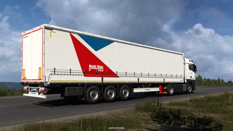 Euro Truck Simulator 2, Tirsan Trailer Pack