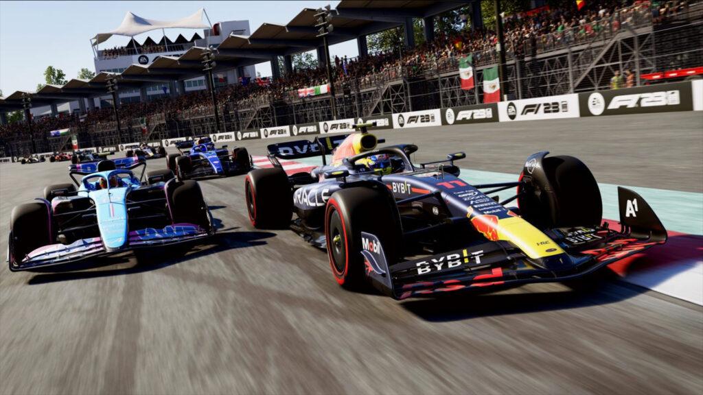F1 23's 'Sports Update' adds latest F2 cars and refreshes F1 grid