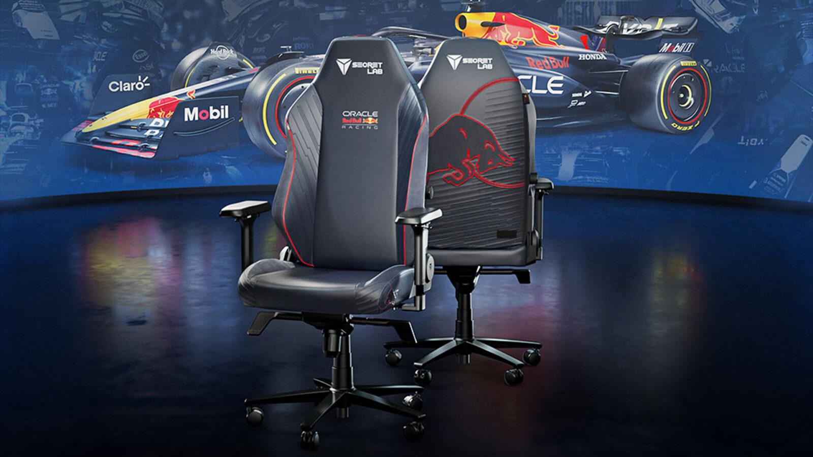 Secretlab's TITAN Evo Oracle Red Bull Racing aims for pole position in