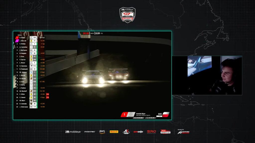 Intercontinental GT Challenge, SRO Esports 2023, Indianapolis 8 Hours