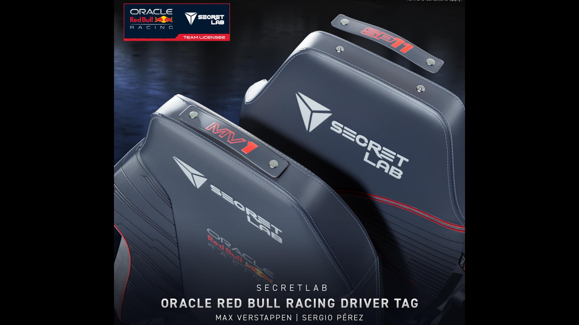 Secretlab's TITAN Evo Oracle Red Bull Racing aims for pole position in
