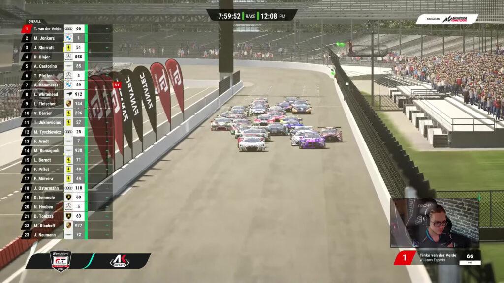 Intercontinental GT Challenge, SRO Esports 2023, Indianapolis 8 Hours