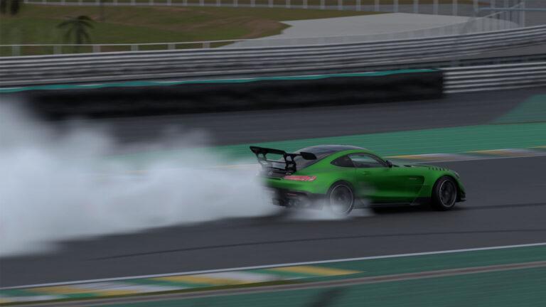Gran Turismo 7's latest Lap Time Challenge pairs an AMG with Interlagos