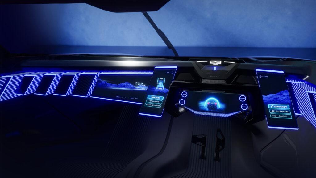 Nissan Hyper Force Concept interior, Polyphony Digital, GT Mode